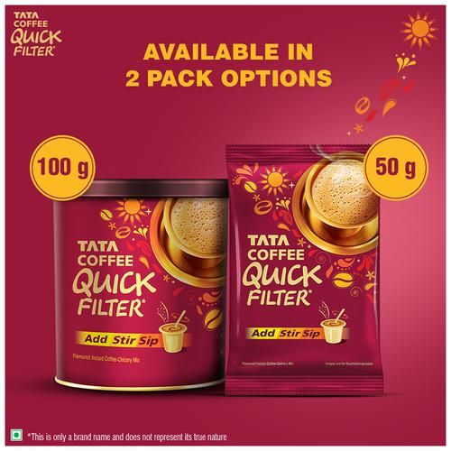 Tata Coffee Quick Filter - Authentic Taste, 100 g-7.webp
